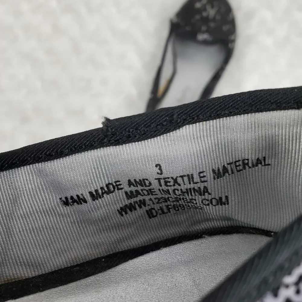 Cynthia Rowley Sequin Embellished Flats Black Size 3